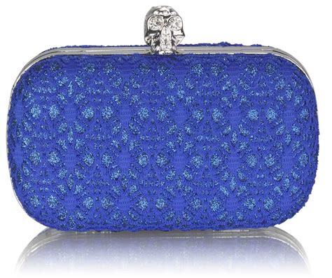 handbags evening clutches blue.